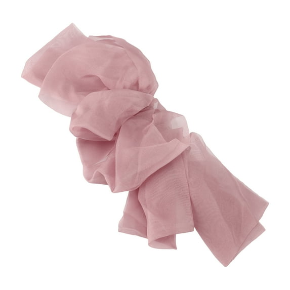 Pink Fashion Elegant Large Organza Spring Hair Clips for Women for Girls Pink