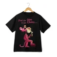 thumbnail image 1 of Pink Feline Coffee Find The Calm In Chaos Street StyleStyle Unisex T-Shirt ,up to size 5XL, 1 of 2