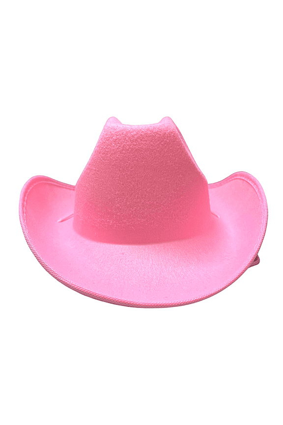 Pink Felt Cowboy Hat