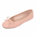 thumbnail image 1 of Pink Female Lightweight Flat Shoes With Bow Detail For Outdoor Adventures And Urban Fashion Comfort, 1 of 9