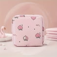 thumbnail image 1 of Pink Feminine Hygiene Travel Case – Compact & Discreet Organizer for Sanitary Pads, Makeup & Small Essentials, Perfect for Purse, Office, Travel & Daily Use, 1 of 9