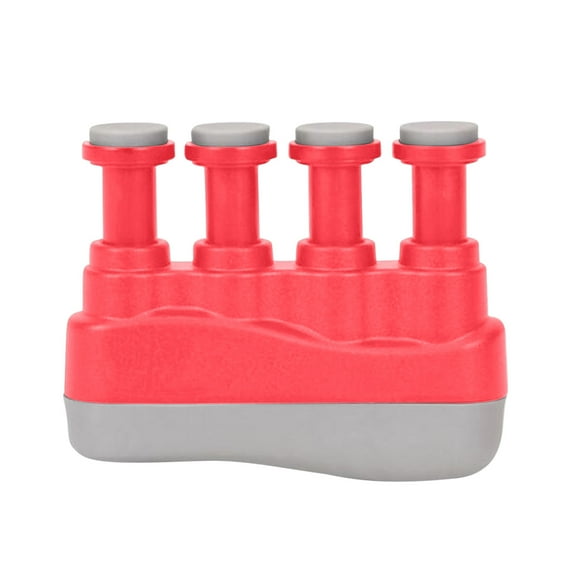 Pink Finger Flexibility Trainer Adjustable Resistance Exerciser For Hand Therapy Music Instrument Practice 3.5 X 2.8 X 0.9 Inch Abs Rubber Steel Compact Design Pink