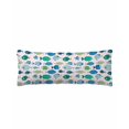 thumbnail image 1 of Pink Fishes Body Pillow Cover 20 x 60 Inch Decorative Pillow Cover Cartoon Coastal Ocean Fish Striped Lumbar Pillowcase Seasonal Rectangle Cushion Case for Couch Sofa Bed Living Room, 1 of 9