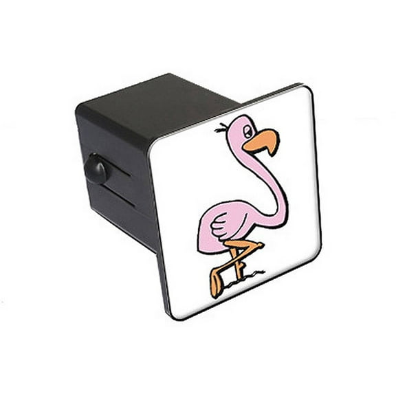 Pink Flamingo 2" Tow Trailer Hitch Cover Plug Insert
