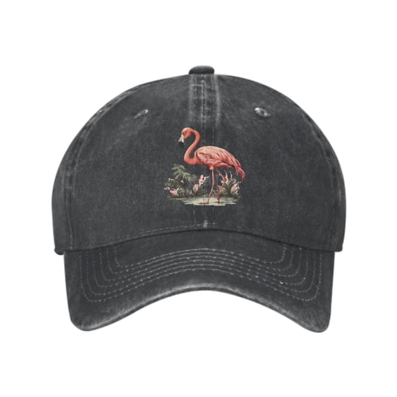 Pink Flamingo Baseball Caps for Men Women Adjustable Casual Trucker Hats for Fishing Outdoor Activities Fashion Hats