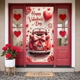 thumbnail image 1 of Pink Flamingo Happy Valentine's Day Banner Heart-shaped Glasses Flamingo Backdrop Red Bow Pearl Necklace Love Background for Valentine's Day Party Romantic Date Photo Shoot, 1 of 9