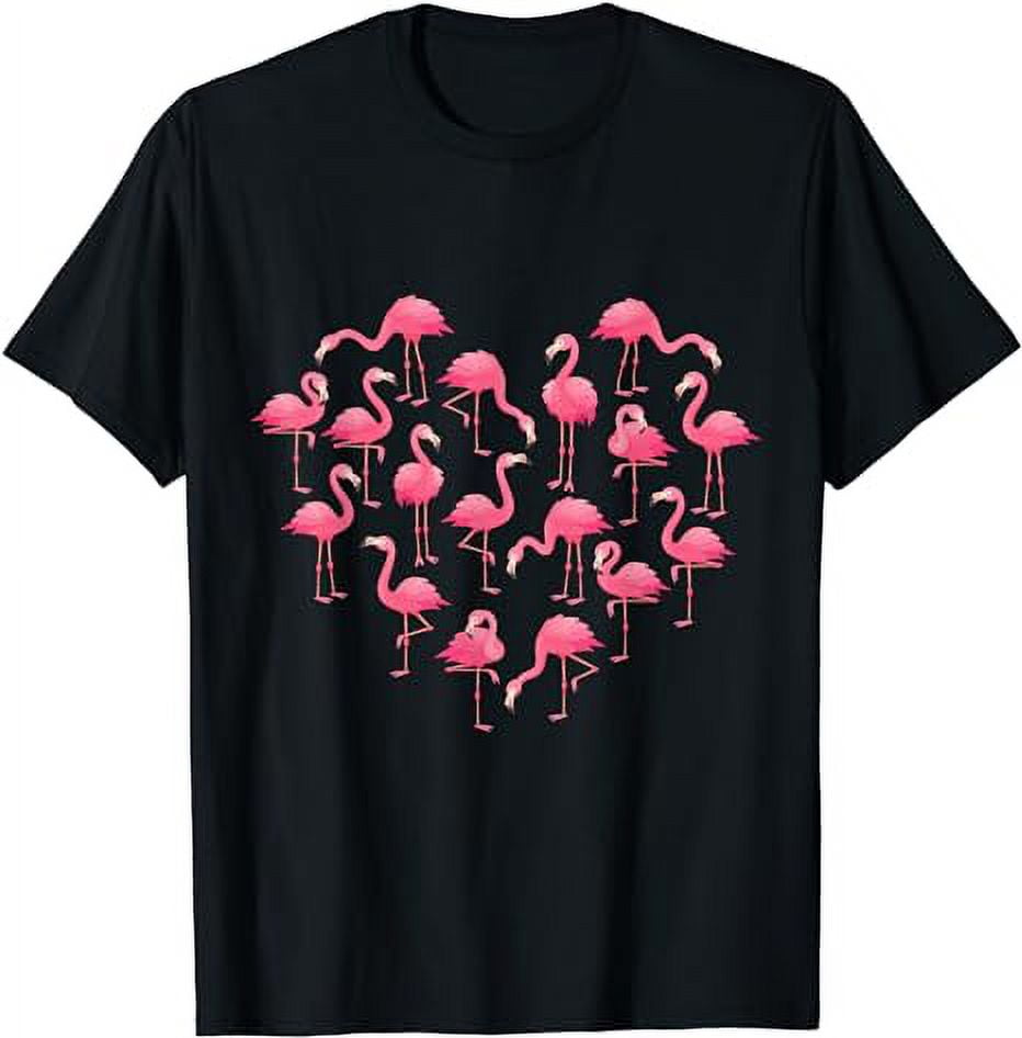 Original The Popular Flamingo Valentine's Day T-Shirt