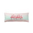 thumbnail image 1 of Pink Flamingo Long Body Pillow Cover 20x60 Inch, Summer Tropical Flamingo Hawaii Animals Decorative Pillowcase with Zipper, Microfiber Pillow Protector, Soft Breathable Long Pillowcases for Women, 1 of 9