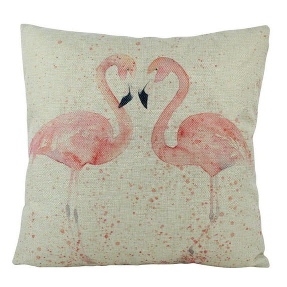 Pink Flamingo | Pillow Cover | Throw Pillow | Home Decor | Pillow | Gift for Her | Bird | Pink | BeachDecor | Coastal Decor | Pillow | Gift