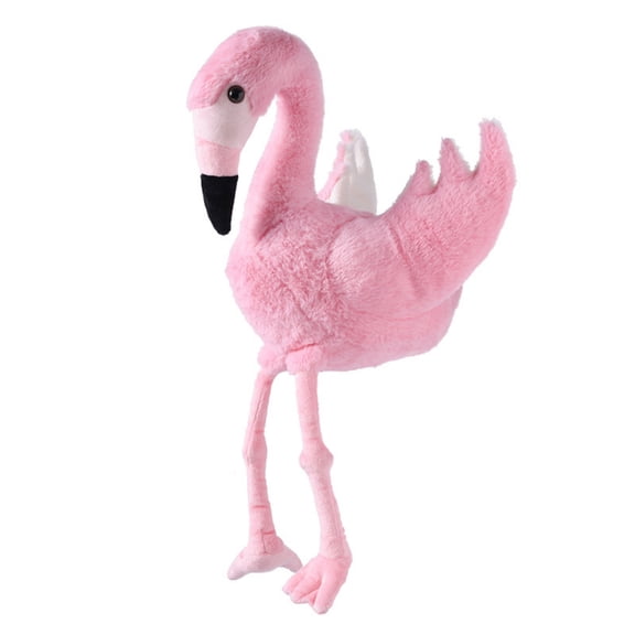 Pink Flamingo Plush Toy Soft Flamingo Stuffed Animal with Long Legs, Decorative Bird Plush for Bed Couch Room