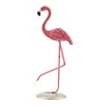 thumbnail image 1 of Pink Flamingo Sculpture, Birds Figurine , Figure Decor , Gift for Flamingo Lover , Romantic Flamingo Collectible Crafts A, 1 of 6