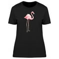 thumbnail image 1 of Pink Flamingo T-Shirt Women -Image by Shutterstock, Female Medium, 1 of 4