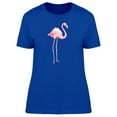 thumbnail image 1 of Pink Flamingo T-Shirt Women -Image by Shutterstock, Female Small, 1 of 2