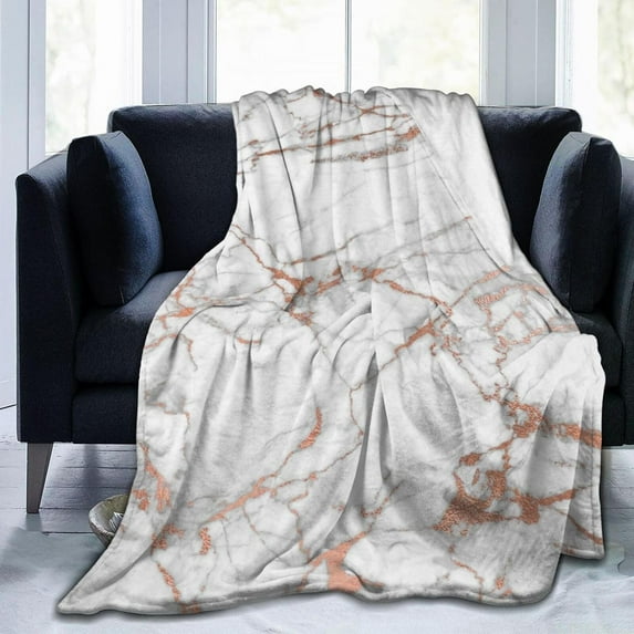 Pink Flamingos Bed Blanket Ultra Soft Throw Blankets All Season Warm Light Weight Cozy Plush Blankets for Home Bedroom Sofa Chair Travel, 30"X40"