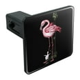 thumbnail image 1 of Pink Flamingos Palm Tree Tow Trailer Hitch Cover Plug Insert, 1 of 7