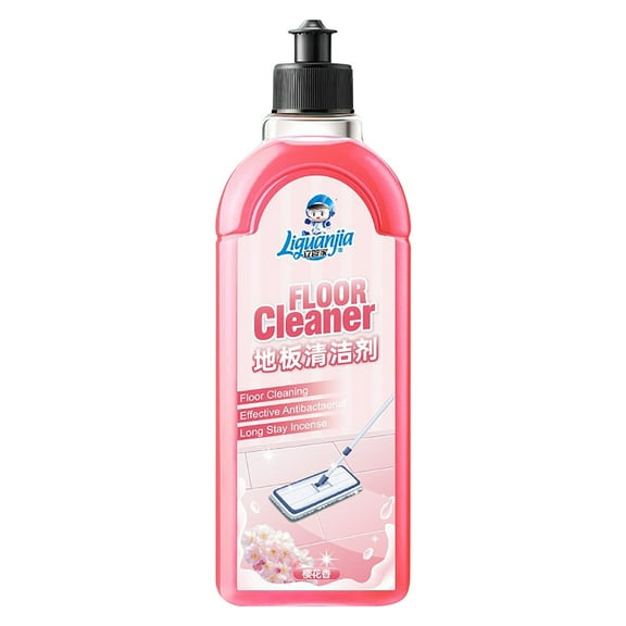 Pink Floor Cleaner Concentrate Liquid For Mopping Powerful Stain Removal Home Cleaning Solution Pink 16.9Fl Oz