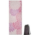 thumbnail image 1 of Pink Floral and Petal Pattern Hot Yoga Mat Towel Non Slip for Hot Yoga - Quick-Drying Yoga Mat Cover with 4 Corner Pockets with Travel Bag - Hot Yoga Towel Non Slip 70"x26", 1 of 6