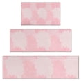thumbnail image 1 of Pink Floral and Petal Pattern Kitchen Rugs Sets Of 3,Kitchen Runner Rugs Non Skid Washable,Decorative Kitchen Floor Mats for Kitchen,Sink,Laundry,17"x30"+ 17"x47" + 17"x59", 1 of 6