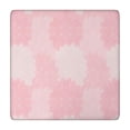 thumbnail image 1 of Pink Floral and Petal Pattern Square Fitted Tablecloth with Elastic Edge,Square Table Cover,Washable Elastic Table Cover for Home Kitchen Party Decor 34"x34", 1 of 6