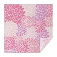 thumbnail image 1 of Pink Floral and Petal Pattern Square Tablecloth,Waterproof Square Table Cover,Wipeable Spillproof Washable Table Cover for Home Kitchen Party Decor 42"X42"(107x107cm), 1 of 6