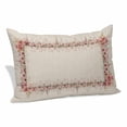 thumbnail image 1 of Pink Floral Pillow Covers Queen, Spring Farmhouse Flowers Watercolor Soft Brushed Microfiber Breathable Throw Pillow Covers, Decorative Pillowcase with Zipper for Couch Sofa Bedroom 20"x30", 1 of 9