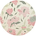 thumbnail image 1 of Pink Floral Placemats Round Table Mats Non-Slip Washable Heat Resistant Kitchen Place Mat for Home Dining Coffee Tabletop (6PCS) Home Decor, 1 of 7