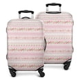 thumbnail image 1 of Pink Floral and Lace Pattern Luggage Cover Fashion Suitcase Cover Baggage Covers Fit 25-28 Inch Luggage (Go Travel), 1 of 5