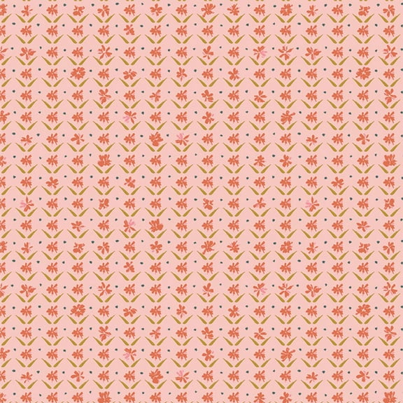 Pink Floral fabric Sweet Darling AGF Velvet quilt cotton Sold by the Quarter Yard