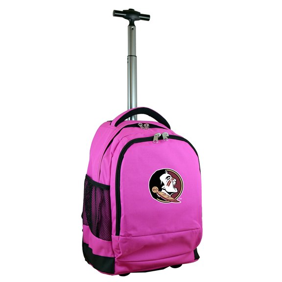 Pink Florida State Seminoles 19'' Premium Wheeled Backpack