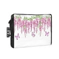 thumbnail image 1 of Pink Flower Butterfly Spring Floral Watercolor Outdoor Tv Cover 30"-32" Waterproof And Weatherproof Tv Covers Tv Display Protectors For Outside Flat Screen Tv, 1 of 6