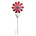 thumbnail image 1 of Pink Flower Garden Wind Spinner 3D Yard Art Patio Decor Metal Kinetic Sculpture Windmill Lawn Stake, 1 of 4