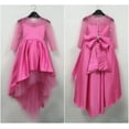 thumbnail image 1 of Pink Flower Girl High Low Dresses, 1 of 6
