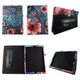 thumbnail image 1 of Pink Flower Paisley Case for iPad Pro 12.9 Fit Both 2nd Gen 2017 / 1st Gen 2015 Premium Pu Leather Slim Folio Stand Cover w Stylus Holder and Auto Wake / Sleep, 1 of 2