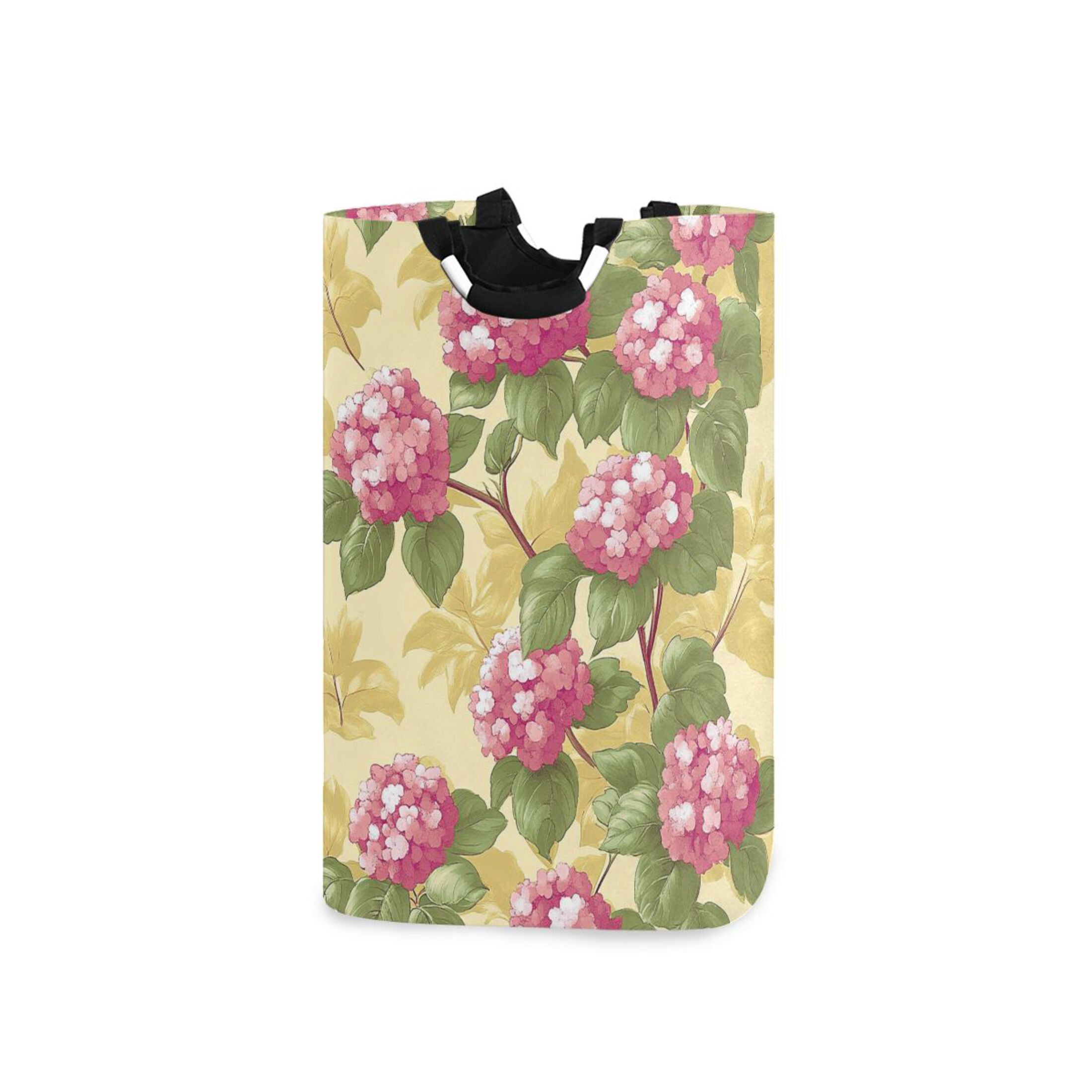 Colorful Rose Flower Laundry Basket
