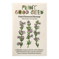 Pink Flowered Hyssop Seeds
