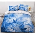 thumbnail image 1 of Pink Flowers Duvet Cover Set,Bedding Set for Kids and Adult, Home Decor, King Size, 1 of 4