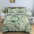 thumbnail image 1 of Pink Flowers King Bedding Set Luxury tic Floral Duvet Cover Women Girl Quilt Cover 2/3pcs Polyester Comforter Cover, 1 of 5