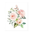 thumbnail image 1 of Pink Flowers, Watercolor Flowers, Pink Roses, Greenery, Girl Nursery - Illustration Floral Watercolor Flowers Botanical Pastel Garden Nature Unframed Wall Art Print 9 x 12 inches, 1 of 13
