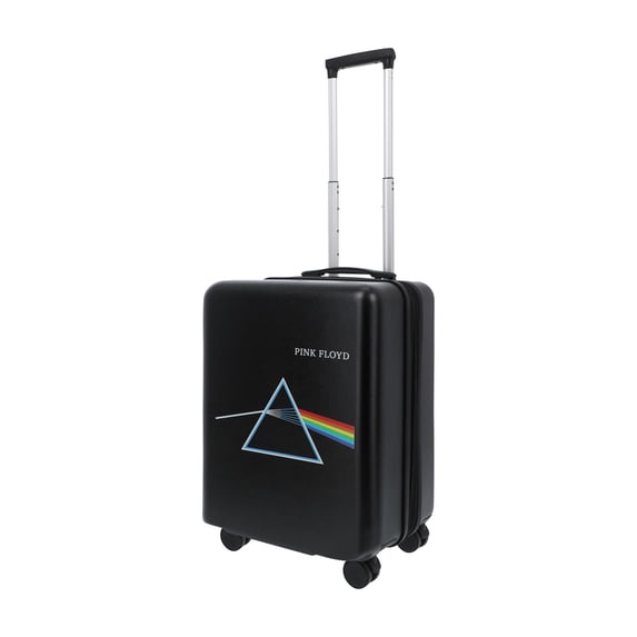 Pink Floyd 22.5 Inch Carry On Luggage, Hardshell Rolling Suitcase with Spinner Wheels, Black
