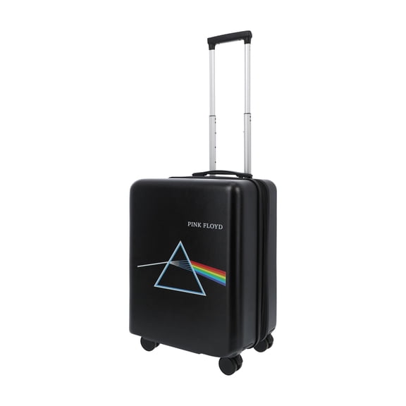 Pink Floyd 22.5 Inch Carry On Luggage, Hardshell Rolling Suitcase with Spinner Wheels, Black