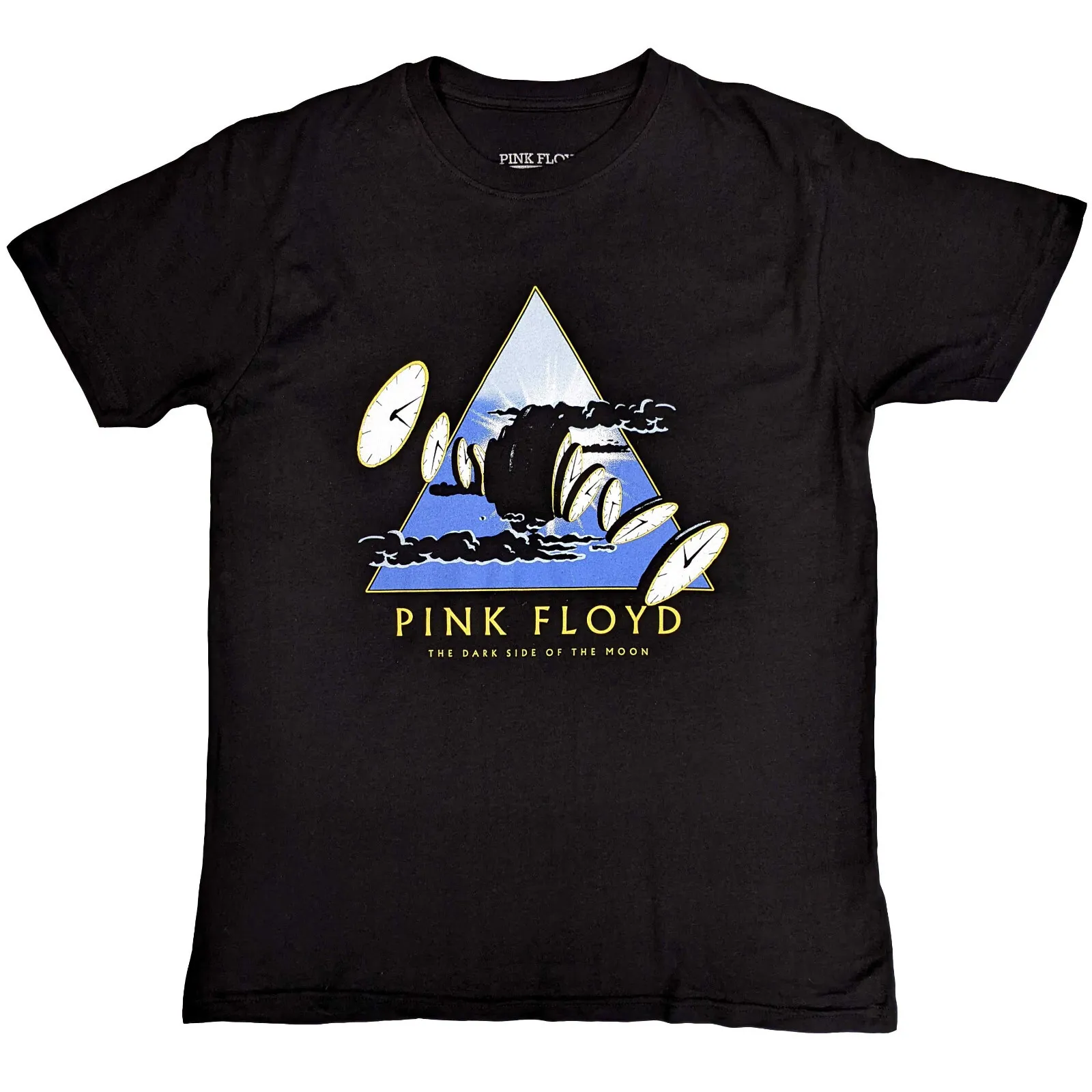 Pink Floyd 50th Anniversary Melting Clock Dark Side Of The Moon Shirt