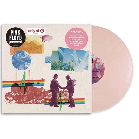 Pink Floyd: 8 Tracks Compilation Album Limited Edition Pink Color Vinyl