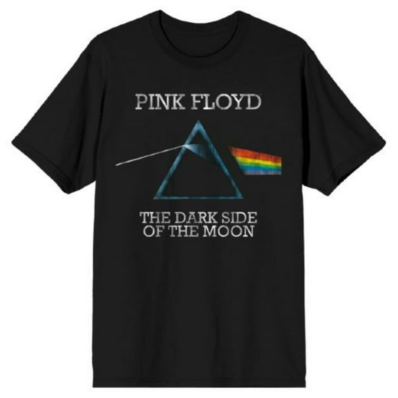Pink Floyd Album Cover Art Mens Black Graphic Tee-S