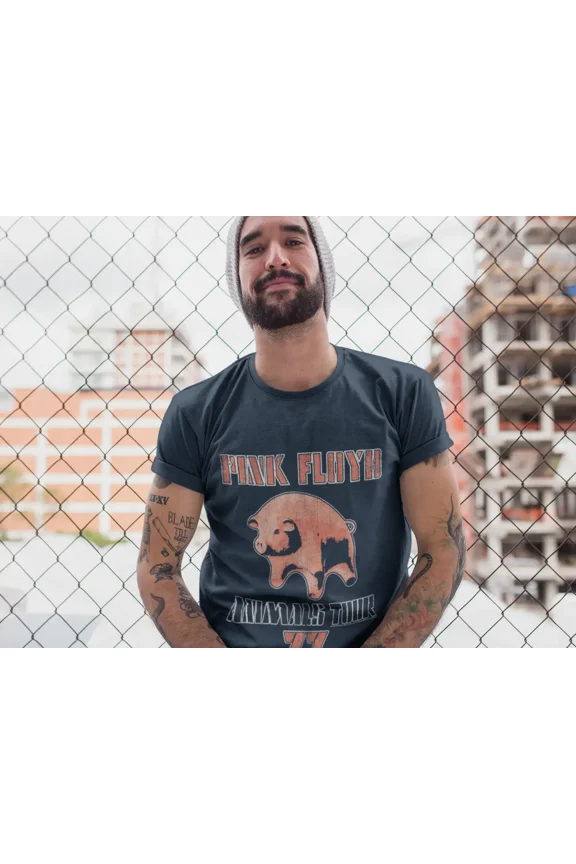 Pink Floyd Animals '77 Navy T-Shirt