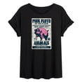 thumbnail image 1 of Pink Floyd - Animals - Juniors Oversized Graphic T-Shirt, 1 of 4