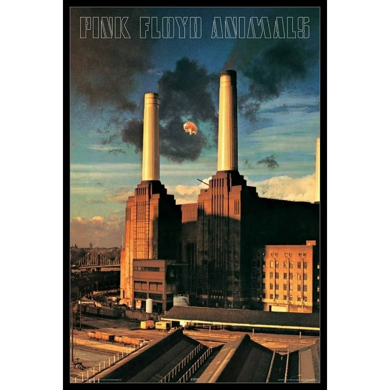 Pink Floyd - Animals Laminated & Framed Poster (24 x 36) 
