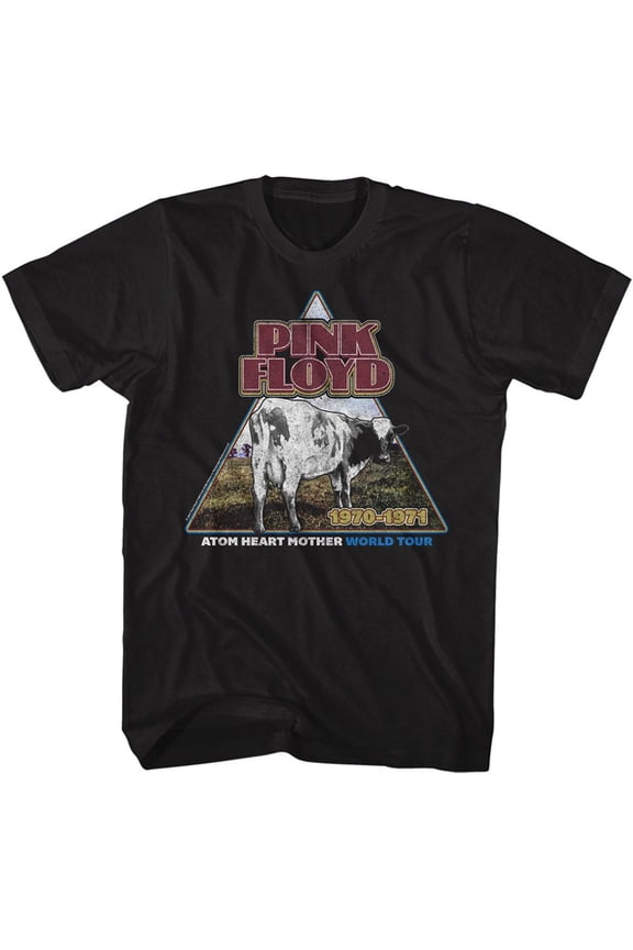 Pink Floyd Atom Heart Mother Black Adult T-Shirt 4Xl