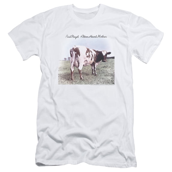 Pink Floyd Atom Heart Mother Adult 30/1 T-Shirt White