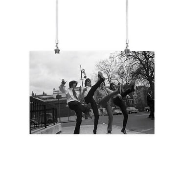Pink Floyd Band Dancing Poster - Image by Shutterstock