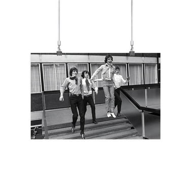 Pink Floyd Band Jumping Poster - Image by Shutterstock